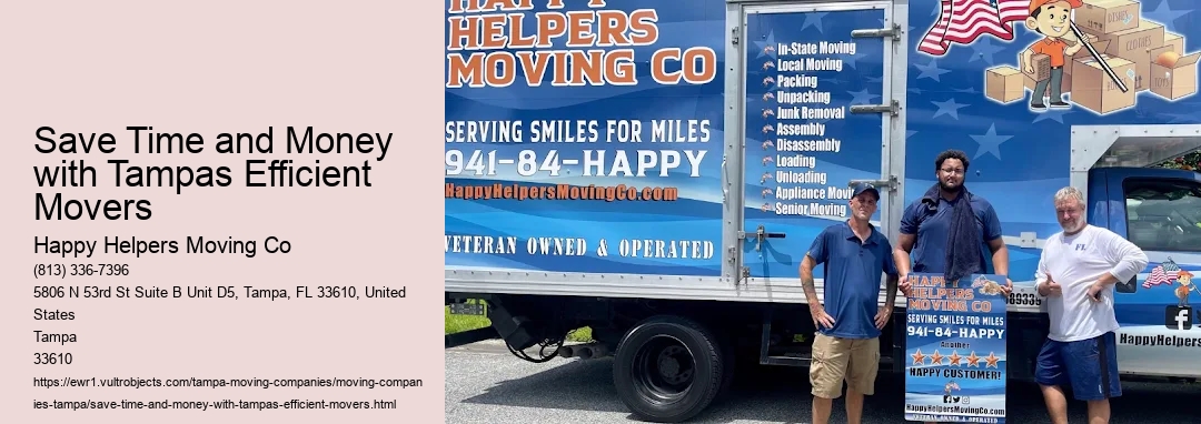 Save Time and Money with Tampas Efficient Movers