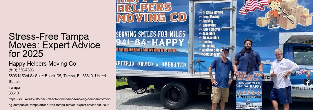 Stress-Free Tampa Moves: Expert Advice for 2025